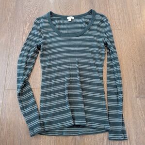dip Medium Long Sleeve Blue Stripes